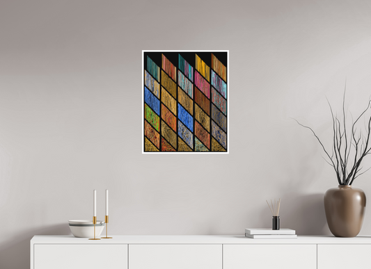 50 x 60 cm, Print on Hahnemühle Photo Rag Bright White Finite Loops #14