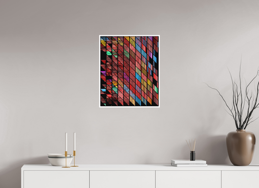 50 x 60 cm, Print on Hahnemühle Photo Rag Bright White Finite Loops #14