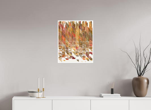 50 x 60 cm, Print on Hahnemühle Photo Rag Bright White Finite Loops #17