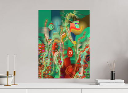 45 x 60 cm, Photo Print under matte Acrylic Glass Circollage #1