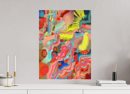 45 x 60 cm, Photo Print under matte Acrylic Glass Circollage #2