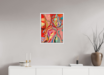 45 x 60 cm, Fine Art Print on Alu-Dibond in Floater Frame White Serendicay #5