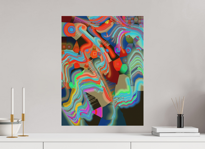 45 x 60 cm, Photo Print under matte Acrylic Glass Circollage #5