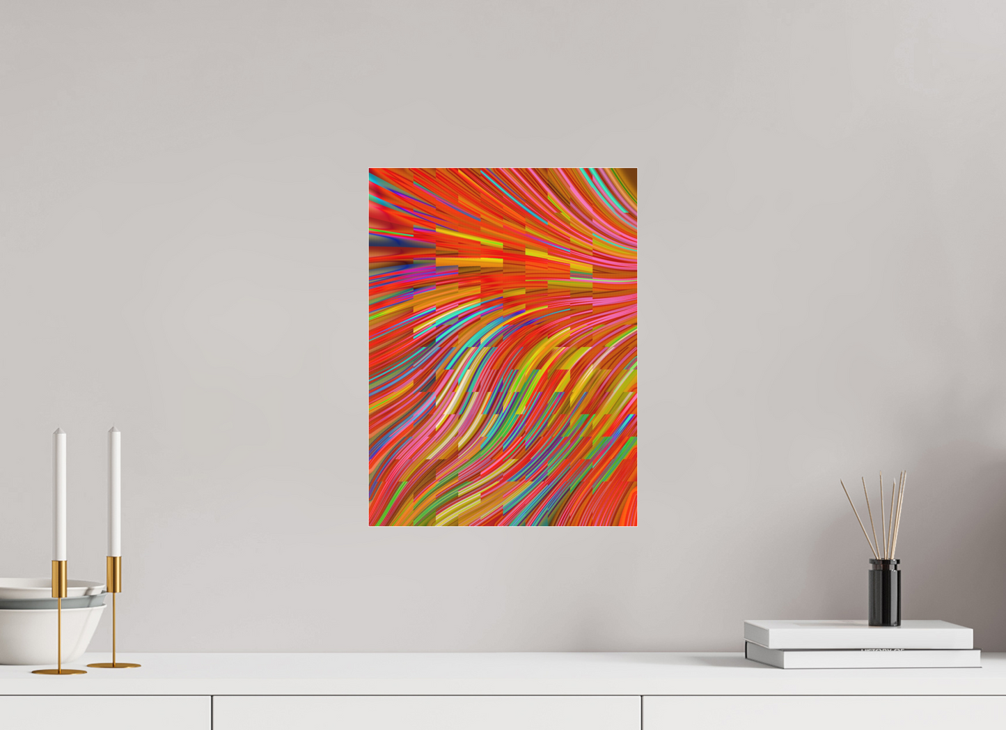 30 x 40 cm, Photo Print under matte Acrylic Glass Antiflow #7