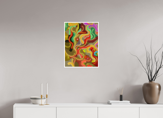 45 x 60 cm, Print on Hahnemühle Photo Rag Bright White Circollage #9