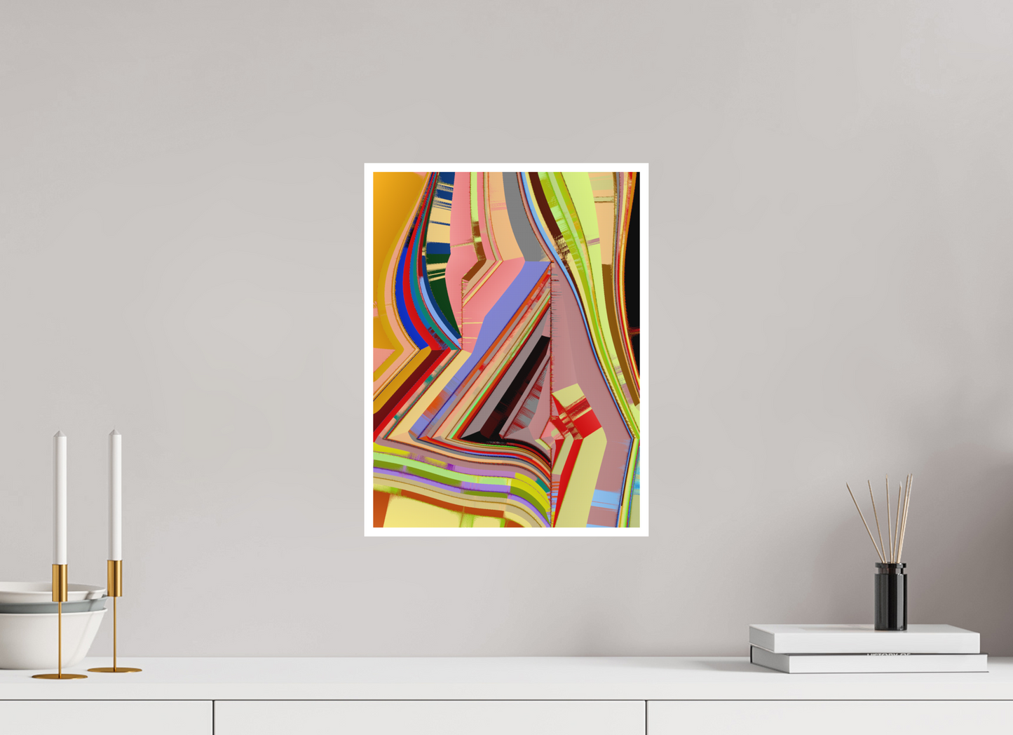 30 x 40 cm, Print on Hahnemühle Photo Rag Bright White Uncanny Flow #27