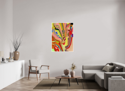 90 x 120 cm, Print on Hahnemühle Photo Rag Bright White Uncanny Flow #50
