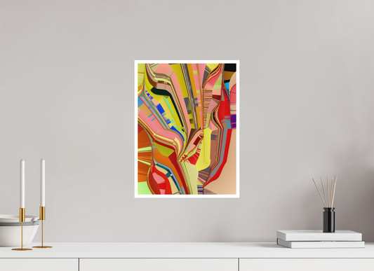 30 x 40 cm, Print on Hahnemühle Photo Rag Bright White Uncanny Flow #50