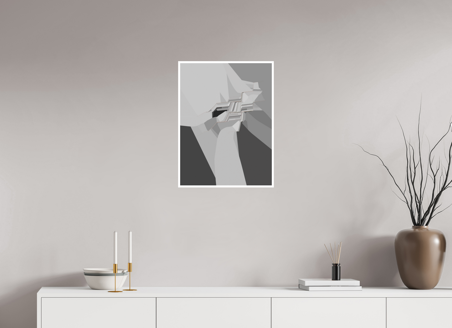 45 x 60 cm, Print on Hahnemühle Photo Rag Zigzagoid #2