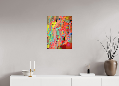 45 x 60 cm, Alu-Dibond in Aluminium Artbox Circollage #3