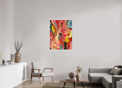 75 x 100 cm, Fine Art Print on Alu-Dibond in Floater Frame White Serendicay #7