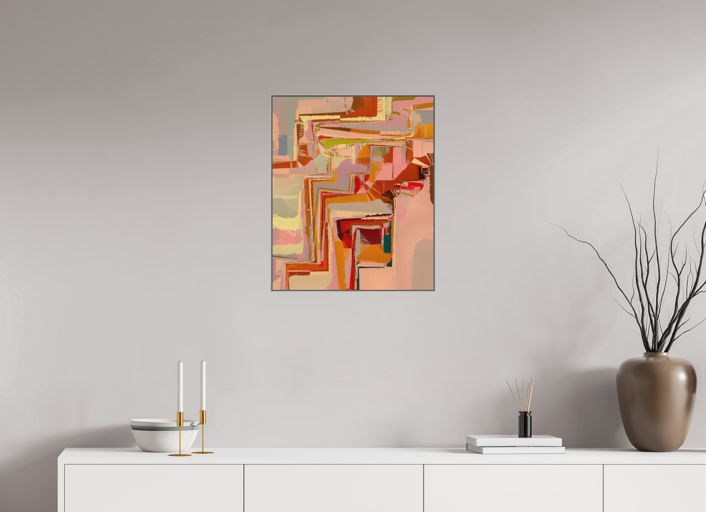 50 x 60 cm, Alu-Dibond in Aluminium Artbox interaction 713.576.872.324.800