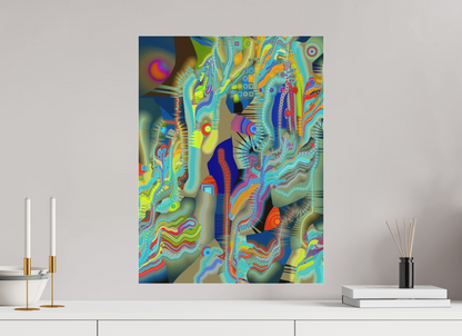 45 x 60 cm, Photo Print under matte Acrylic Glass Circollage #15