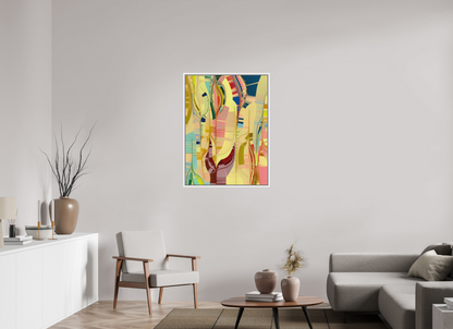 75 x 100 cm, Fine Art Print on Alu-Dibond in Floater Frame White Serendicay #13