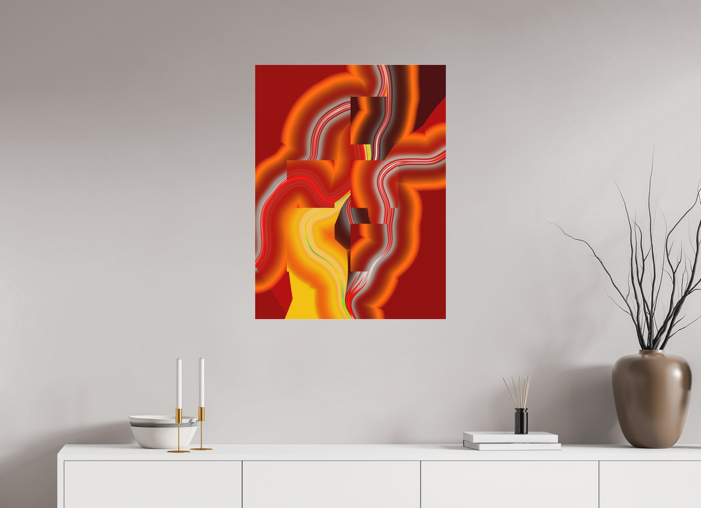 60 x 80 cm, Photo Print under matte Acrylic Glass Antiflow #11