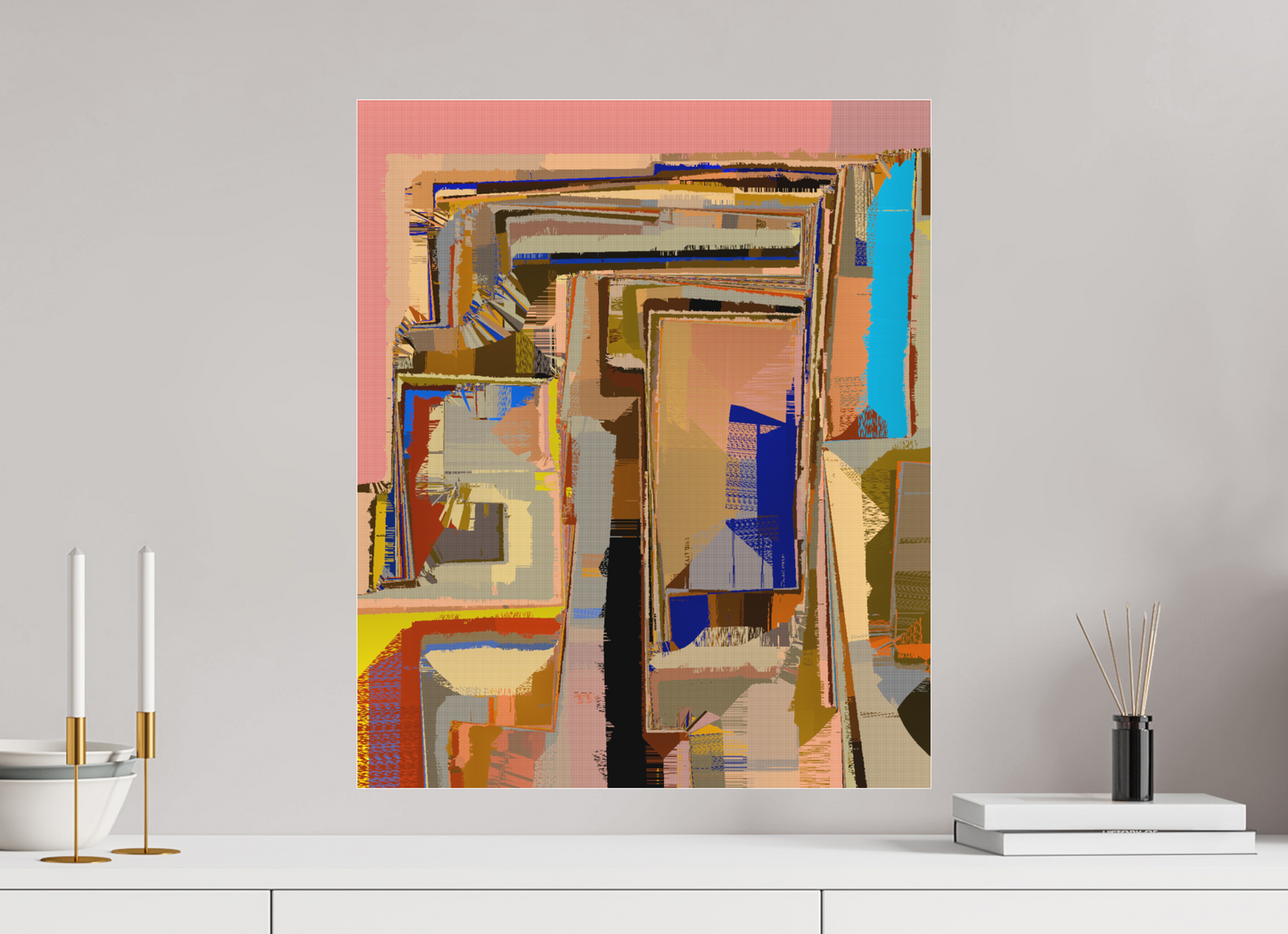 50 x 60 cm, Photo Print under matte Acrylic Glass interaction 723.747.098.740.300