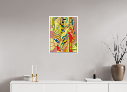 45 x 60 cm, Fine Art Print on Alu-Dibond in Floater Frame White Serendicay #4