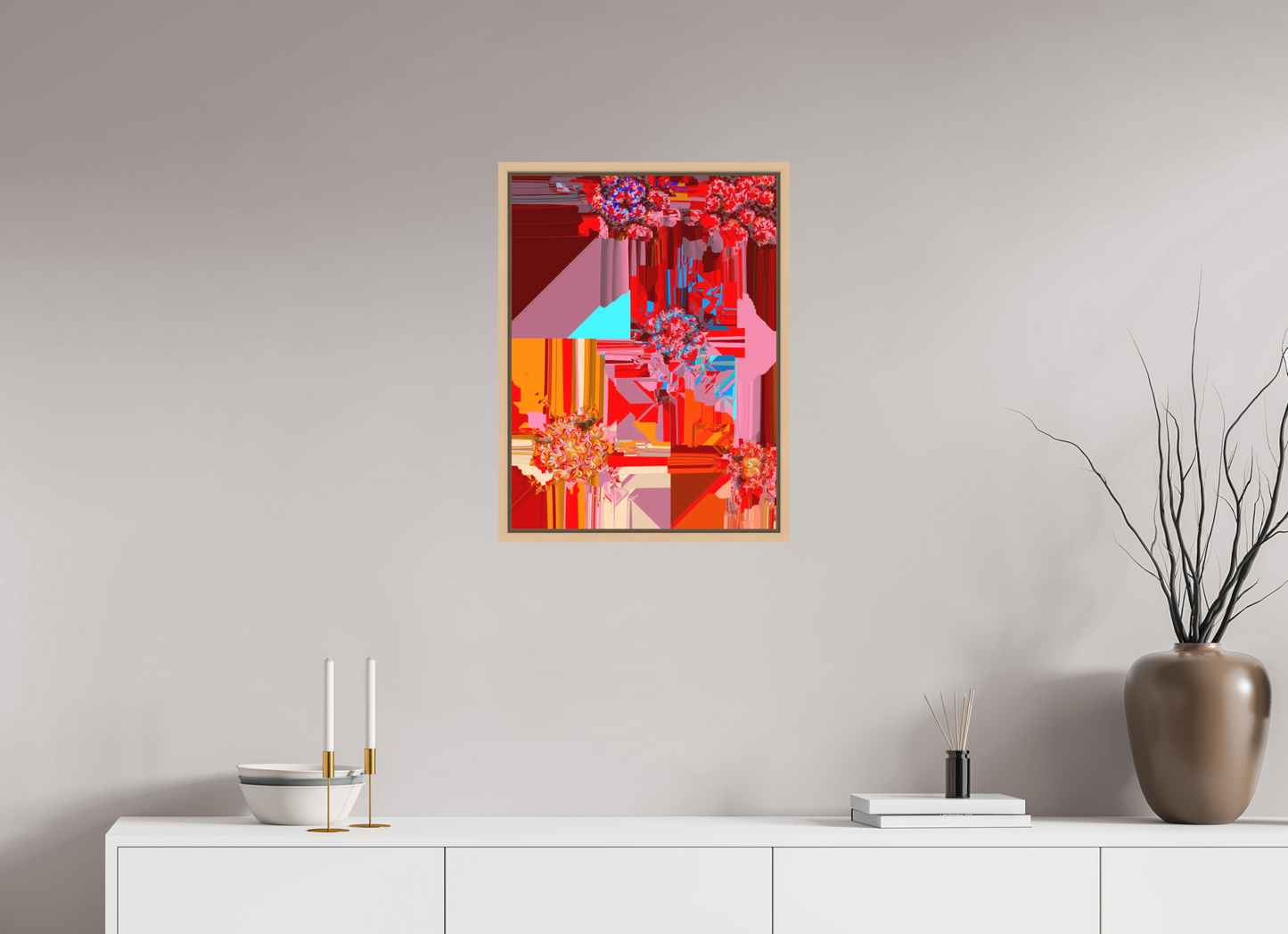 45 x 60 cm, Fine Art Print on Alu-Dibond in Floater Frame Turbo Lenz #3