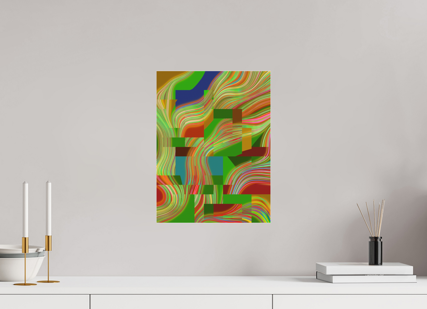 30 x 40 cm, Photo Print under matte Acrylic Glass Antiflow #15