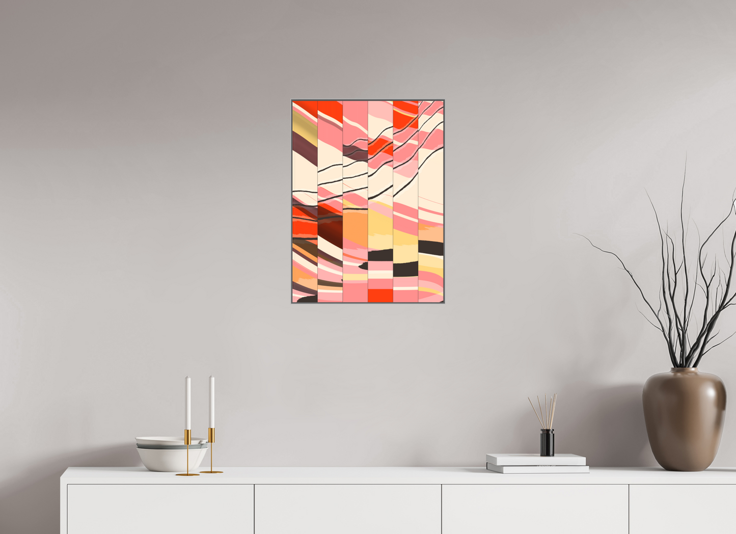 45 x 60 cm, Alu-Dibond in Aluminium Artbox T.o.a.r.W. #9