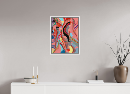 45 x 60 cm, Fine Art Print on Alu-Dibond in Floater Frame White Serendicay #8