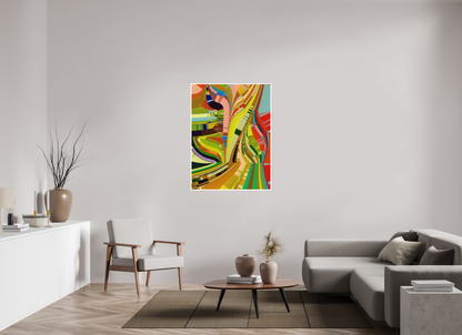 90 x 120 cm, Print on Hahnemühle Photo Rag Bright White Uncanny Flow #33