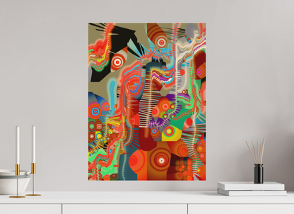 45 x 60 cm, Photo Print under matte Acrylic Glass Circollage #12