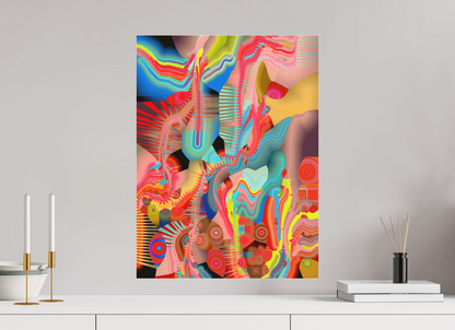 45 x 60 cm, Photo Print under matte Acrylic Glass Circollage #6