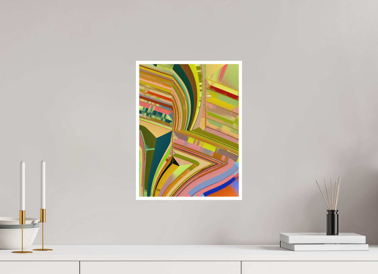 30 x 40 cm, Print on Hahnemühle Photo Rag Bright White Uncanny Flow #21