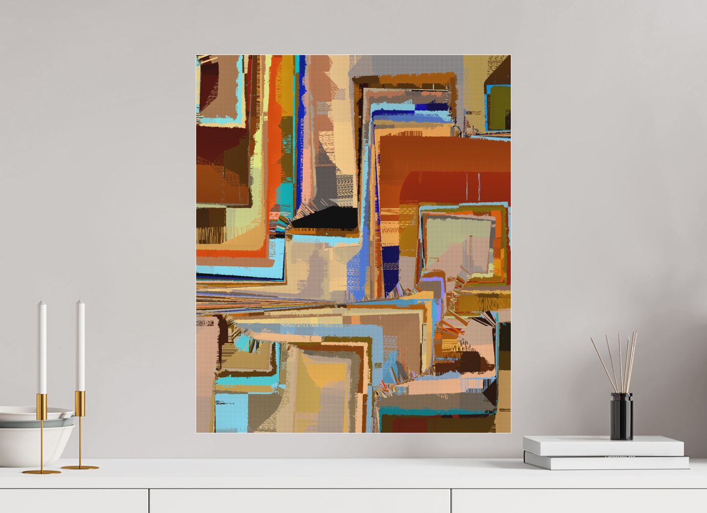 50 x 60 cm, Photo Print under matte Acrylic Glass interaction 727.786.998.888.500