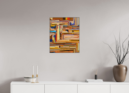 50 x 60 cm, Alu-Dibond in Aluminium Artbox interaction 782.985.147.528.500