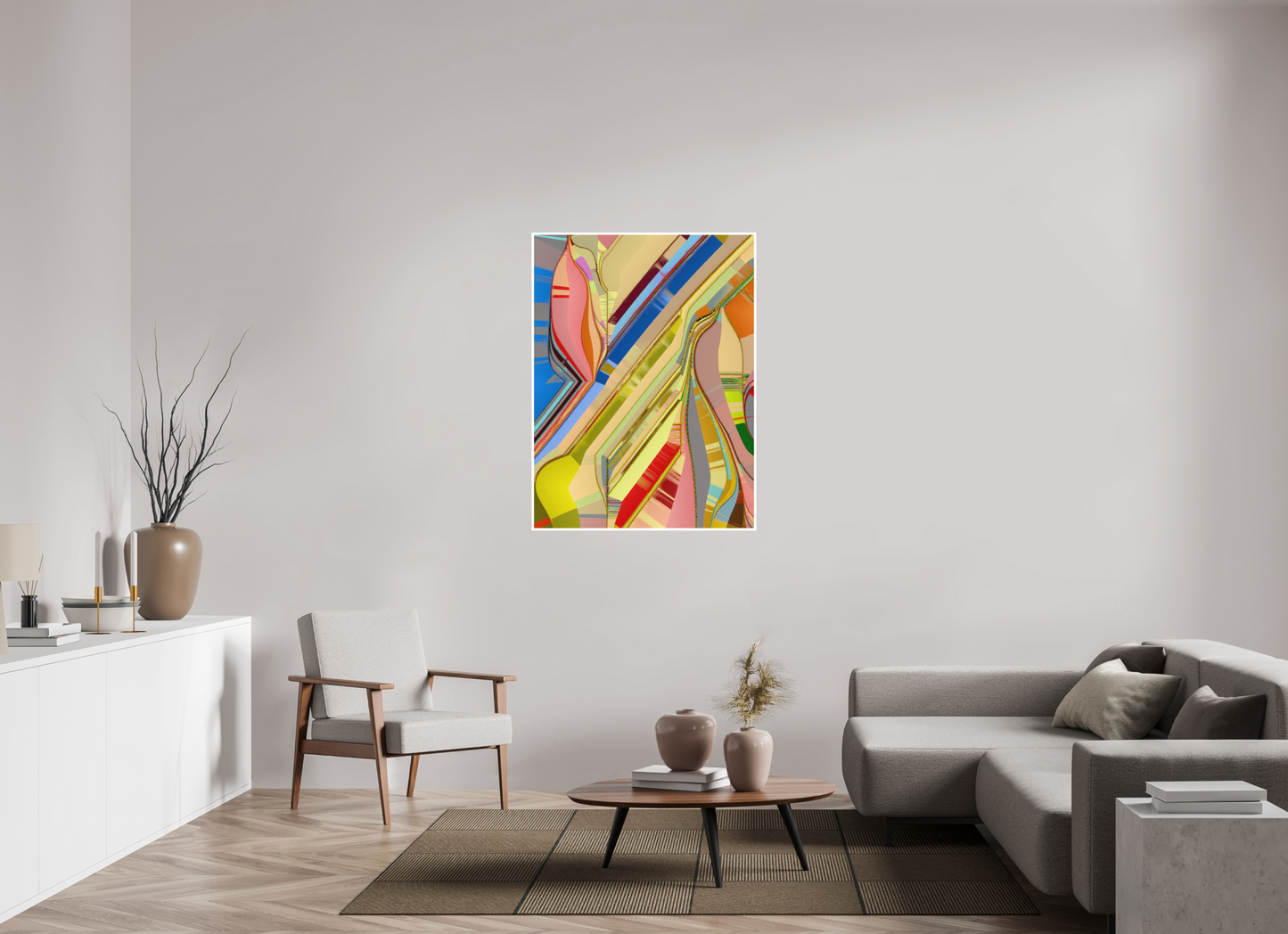 90 x 120 cm, Print on Hahnemühle Photo Rag Bright White Uncanny Flow #46