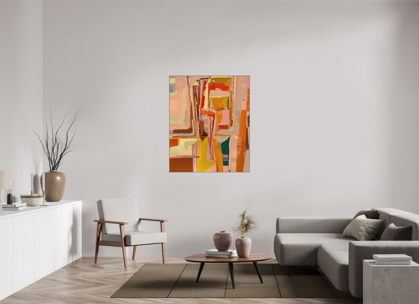 100 x 120 cm, Alu-Dibond in Aluminium Artbox interaction 713.878.106.924.200