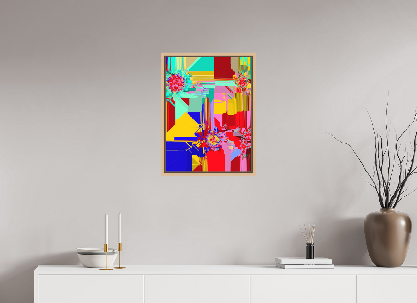 45 x 60 cm, Fine Art Print on Alu-Dibond in Floater Frame Turbo Lenz #4