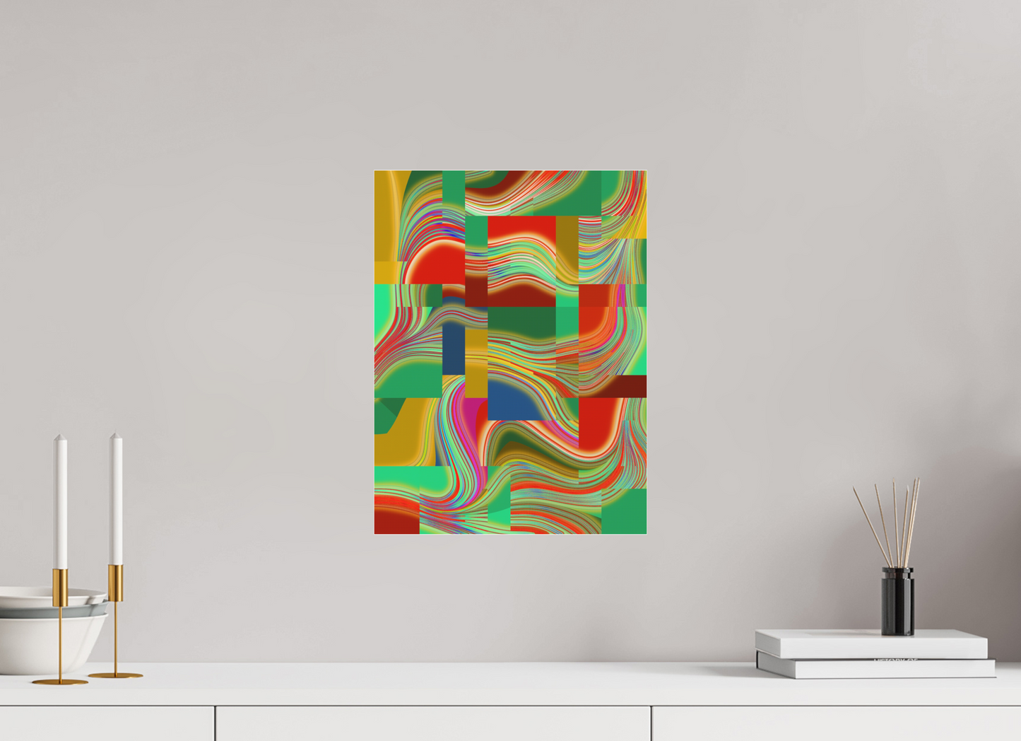 30 x 40 cm, Photo Print under matte Acrylic Glass Antiflow #17