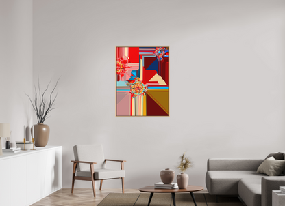 75 x 100 cm, Fine Art Print on Alu-Dibond in Floater Frame Turbo Lenz #10