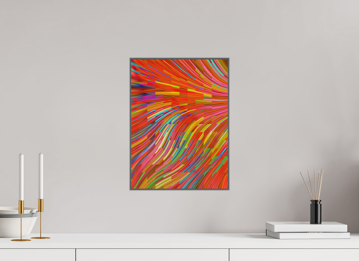 30 x 40 cm, Alu-Dibond in Aluminium Artbox Antiflow #7