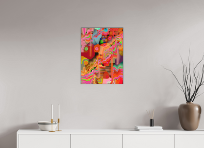 45 x 60 cm, Alu-Dibond in Aluminium Artbox Circollage #21