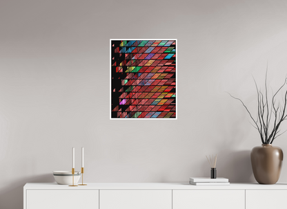 50 x 60 cm, Print on Hahnemühle Photo Rag Bright White Finite Loops #13