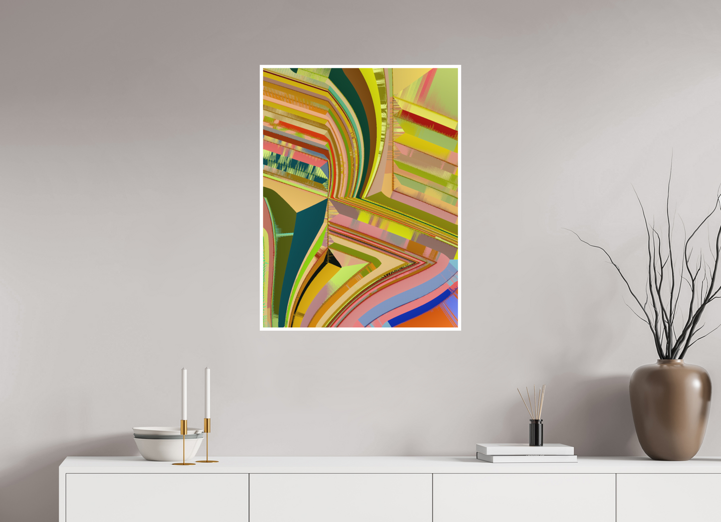 60 x 80 cm, Print on Hahnemühle Photo Rag Bright White Uncanny Flow #21