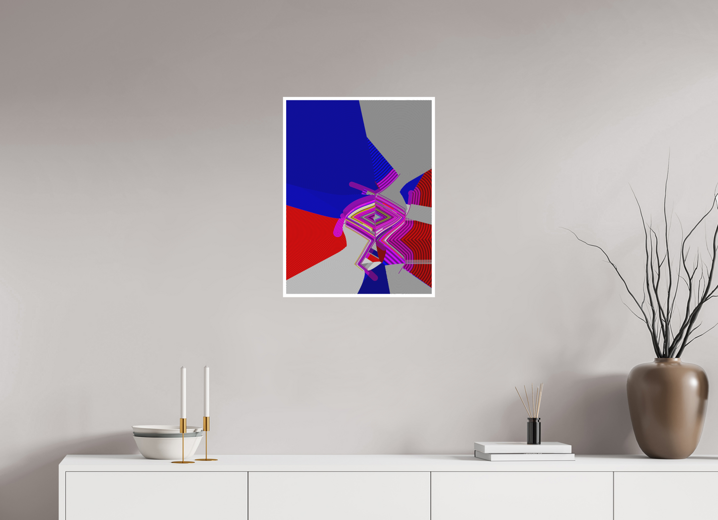 45 x 60 cm, Print on Hahnemühle Photo Rag Zigzagoid #1