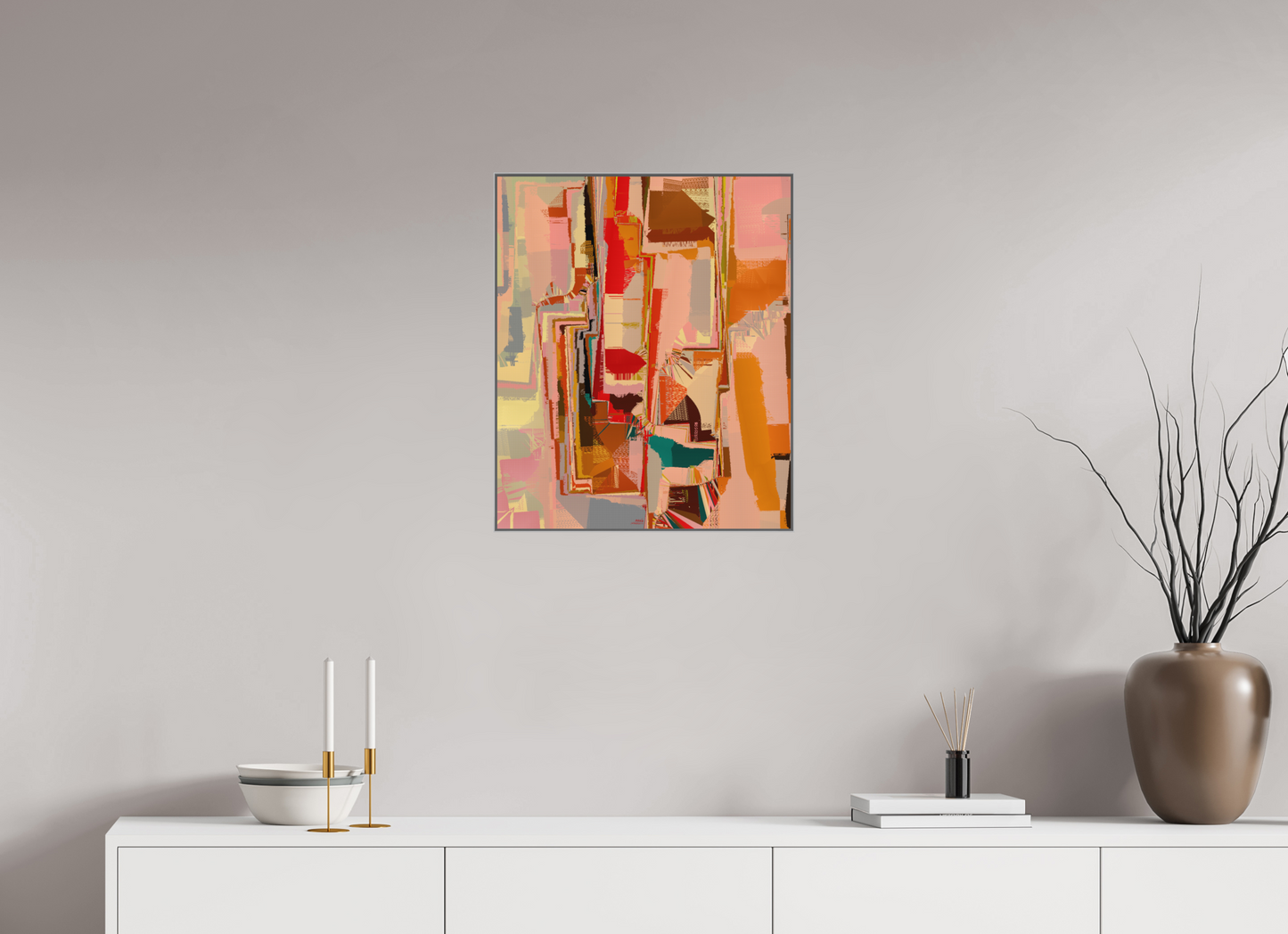 50 x 60 cm, Alu-Dibond in Aluminium Artbox interaction 713.628.755.443.900