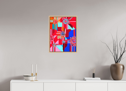 45 x 60 cm, Fine Art Print on Alu-Dibond in Floater Frame Turbo Lenz #1