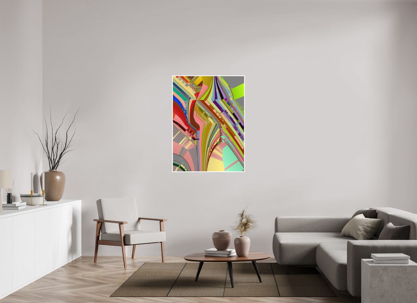 90 x 120 cm, Print on Hahnemühle Photo Rag Bright White Uncanny Flow #20