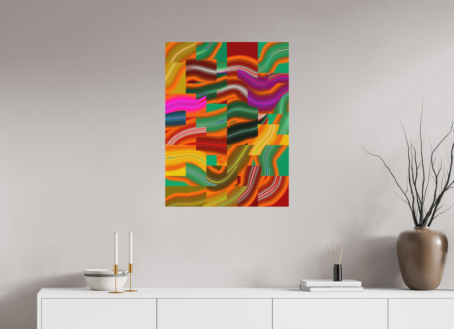 60 x 80 cm, Photo Print under matte Acrylic Glass Antiflow #18