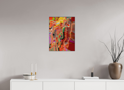 45 x 60 cm, Alu-Dibond in Aluminium Artbox Circollage #18