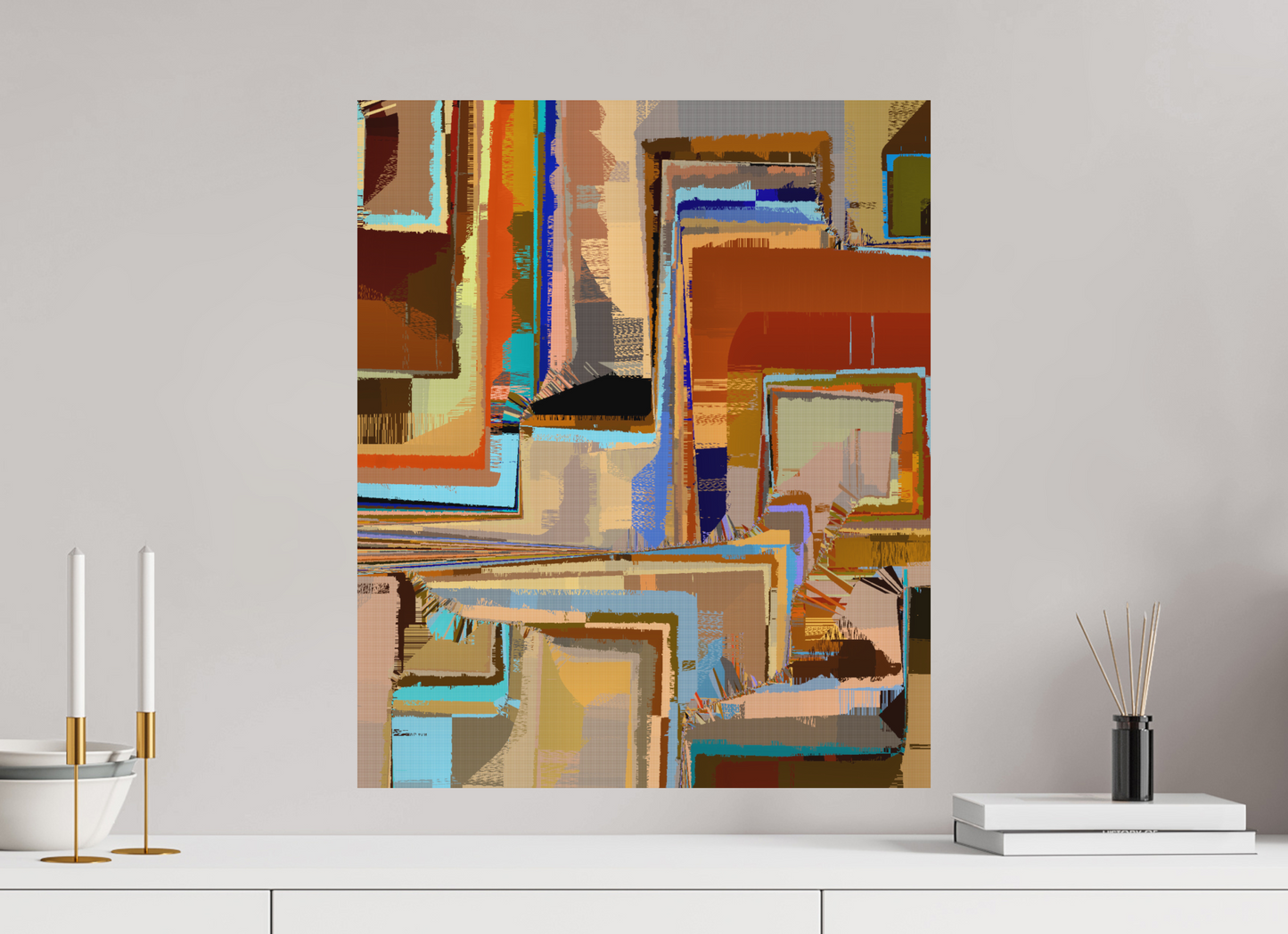 50 x 60 cm, Fine Art Print on Alu-Dibond, Canson Rag Photographique interaction 727.786.998.888.500