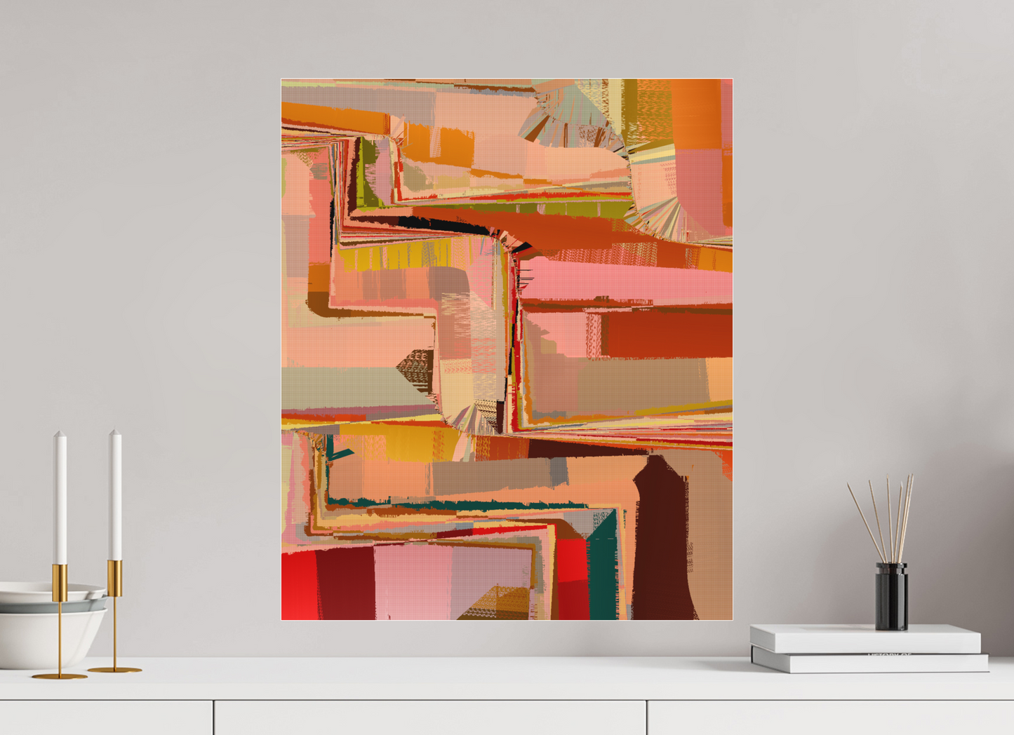 50 x 60 cm, Photo Print under matte Acrylic Glass interaction 705.697.480.022.300