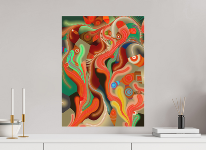 45 x 60 cm, Photo Print under matte Acrylic Glass Circollage #10