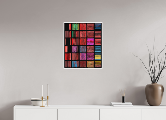 50 x 60 cm, Print on Hahnemühle Photo Rag Bright White Finite Loops #9